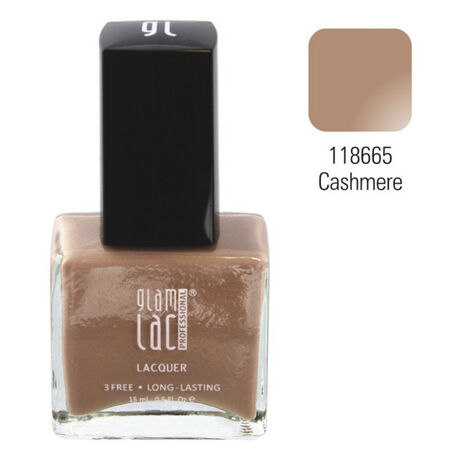 GlamLac Professional Gel Effect Nail Lacquer, Creamy